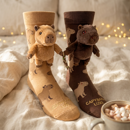 Capybara Socks